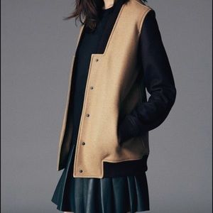 All Saints Lucas Wool Bomber Jacket 🧥